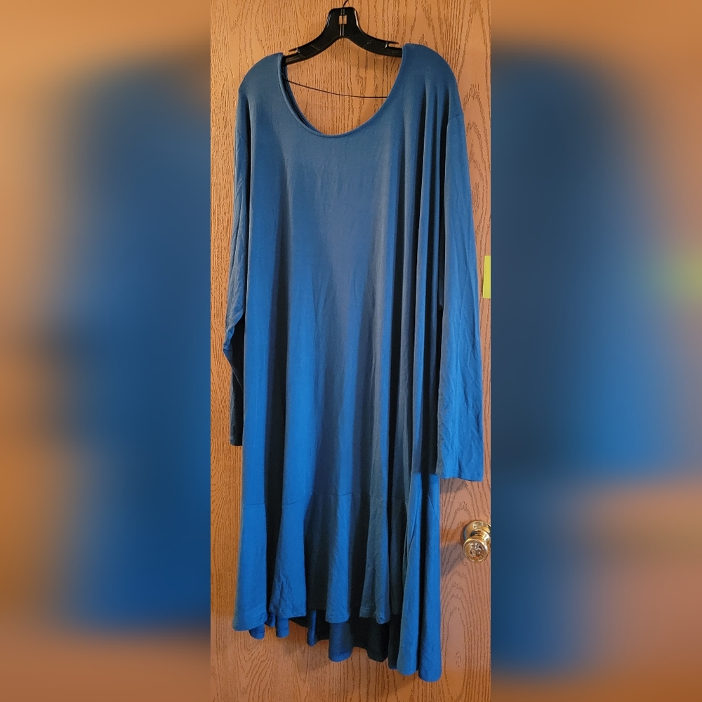 Terra & Sky Longsleeve Blue Dress
